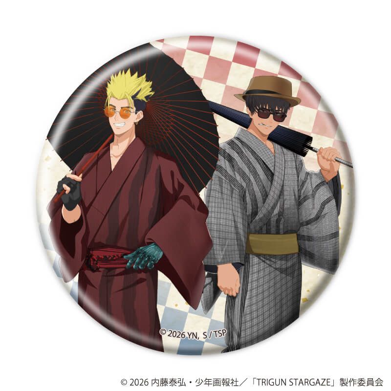 缶バッジ「TRIGUN STARGAZE」05/コンプリートセット(全5種)(描き下ろし)