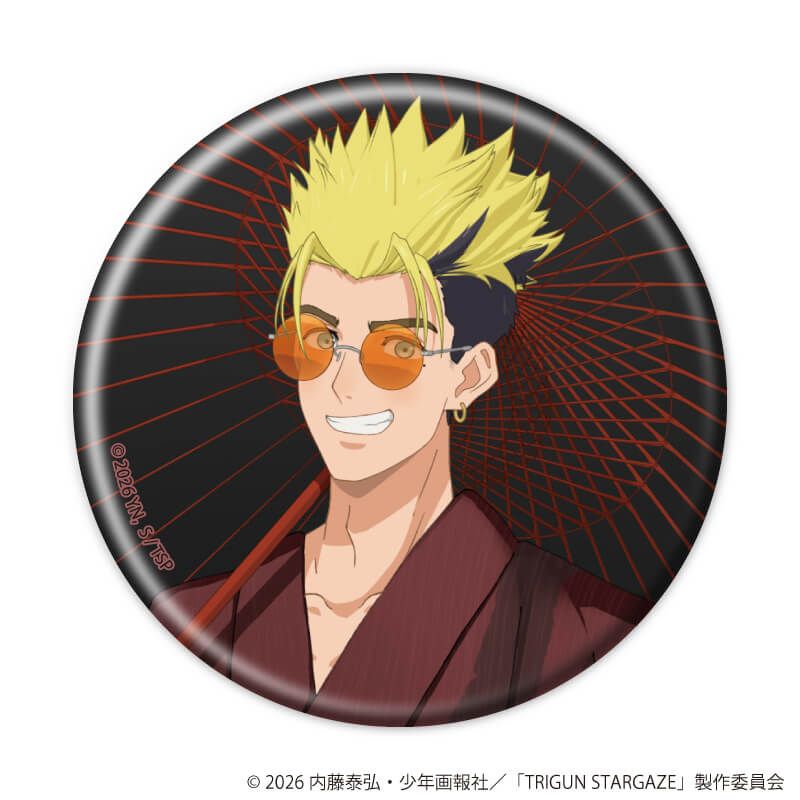 缶バッジ「TRIGUN STARGAZE」05/トレーディング(5種)(描き下ろし)
