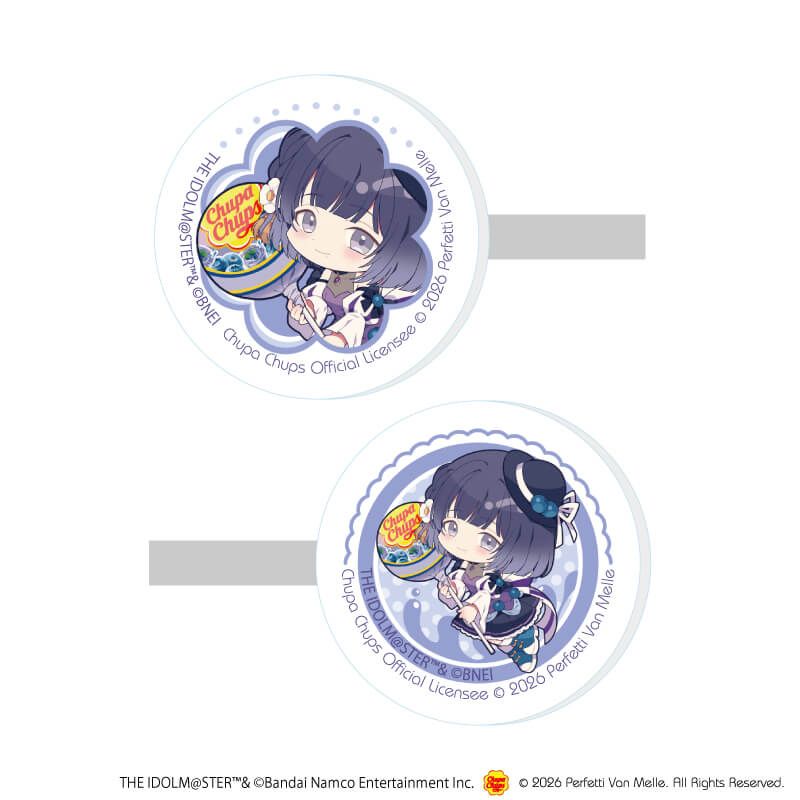 マルチクリップ(2個セット)「学園アイドルマスター×チュッパチャプス」11/秦谷美鈴(ミニキャライラスト)