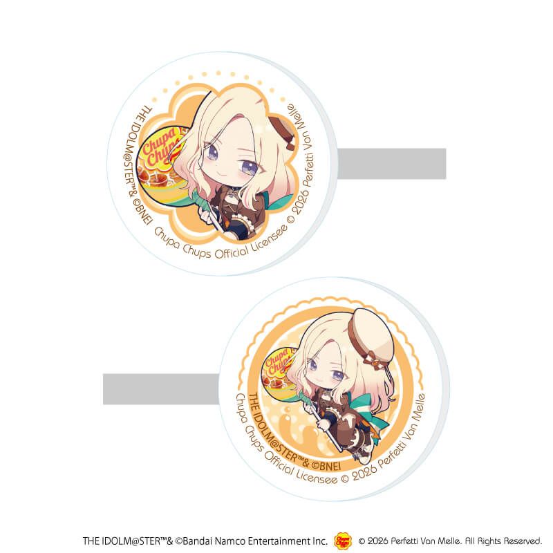 マルチクリップ(2個セット)「学園アイドルマスター×チュッパチャプス」10/十王星南(ミニキャライラスト)