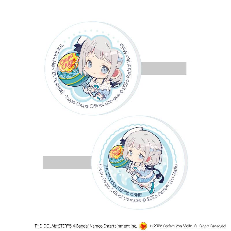 マルチクリップ(2個セット)「学園アイドルマスター×チュッパチャプス」06/葛城リーリヤ(ミニキャライラスト)