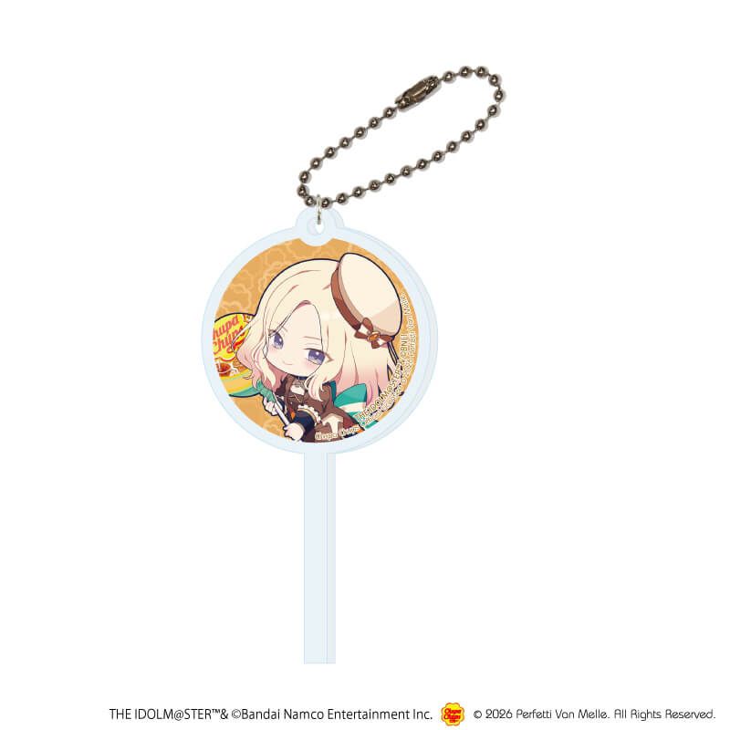 キャンディ型アクリルキーホルダー「学園アイドルマスター×チュッパチャプス」10/十王星南(ミニキャライラスト)