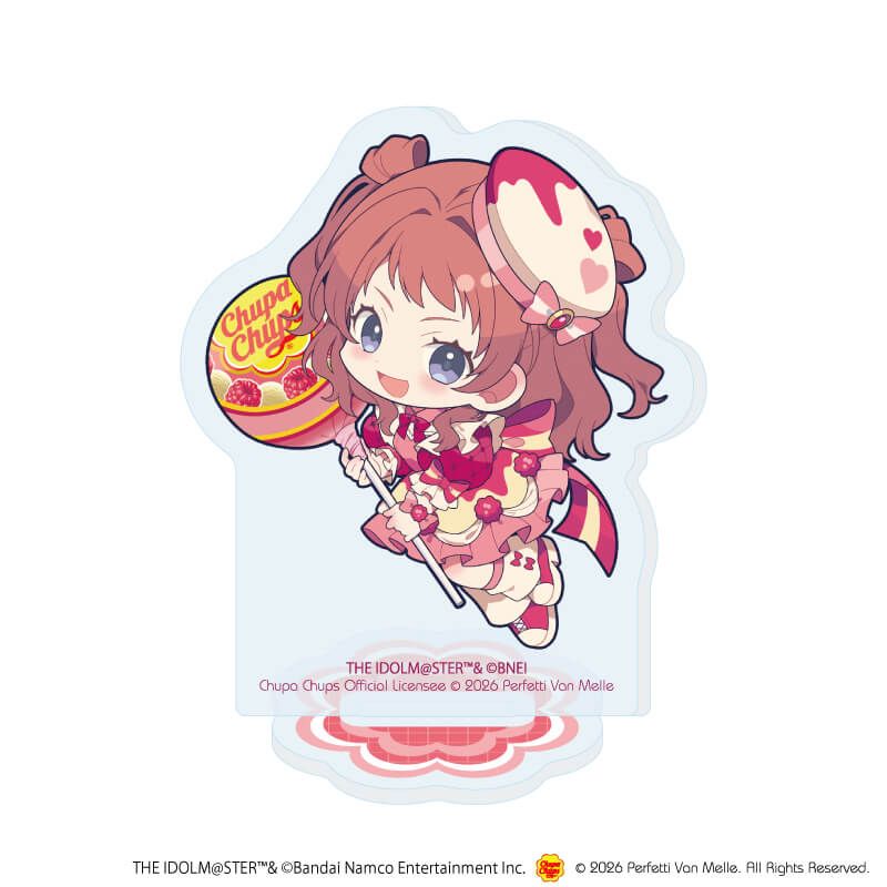アクリルぷちスタンド「学園アイドルマスター×チュッパチャプス」01/コンプリートセット(全13種)(ミニキャライラスト)