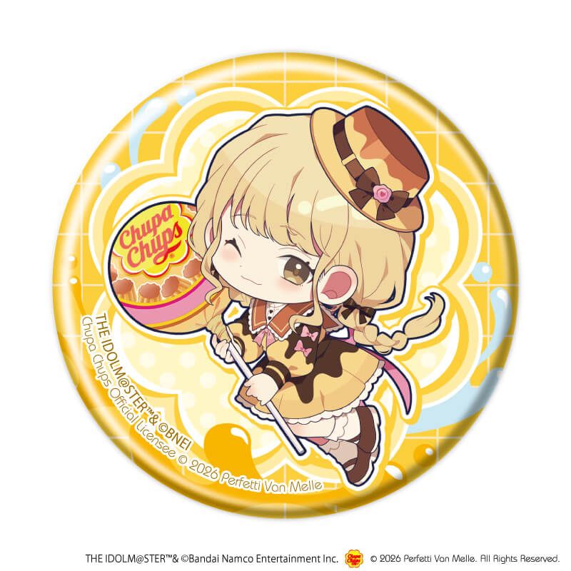 缶バッジ「学園アイドルマスター×チュッパチャプス」02/コンプリートセット(全13種)(ミニキャライラスト)