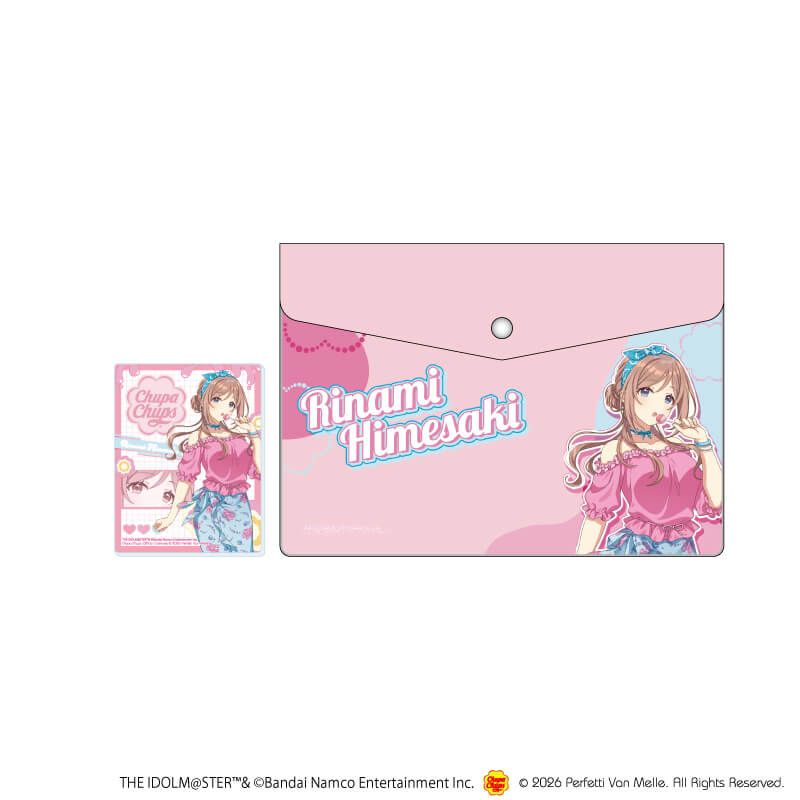 エンベロープケース(アクリルカード付き)「学園アイドルマスター×チュッパチャプス」13/姫崎莉波(描き下ろしイラスト)