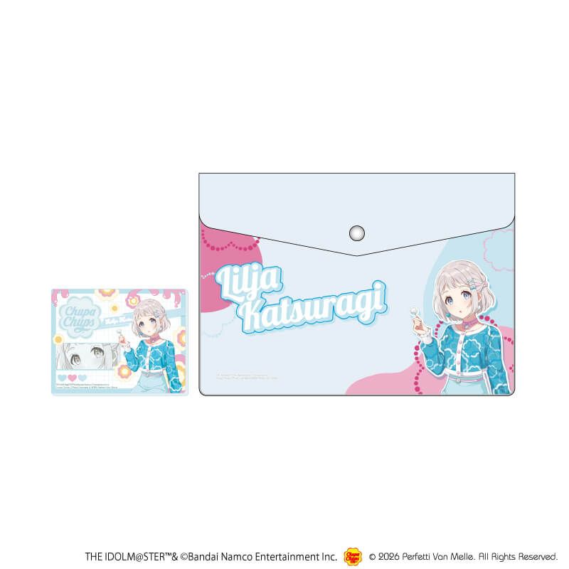 エンベロープケース(アクリルカード付き)「学園アイドルマスター×チュッパチャプス」06/葛城リーリヤ(描き下ろしイラスト)