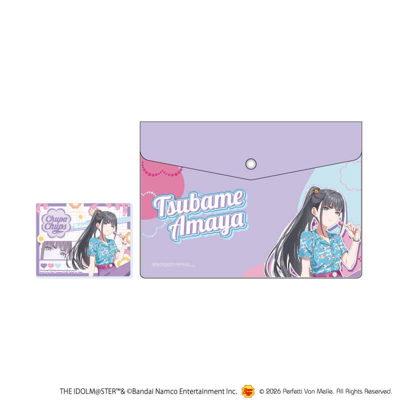 エンベロープケース(アクリルカード付き)「学園アイドルマスター×チュッパチャプス」04/雨夜 燕(描き下ろしイラスト)