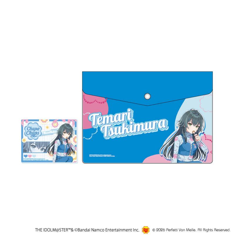 エンベロープケース(アクリルカード付き)「学園アイドルマスター×チュッパチャプス」02/月村手毬(描き下ろしイラスト)