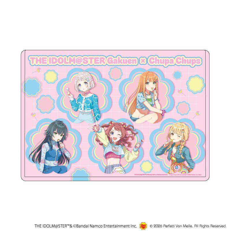 キャラクリアケース「学園アイドルマスター×チュッパチャプス」01/1年1組(描き下ろしイラスト)