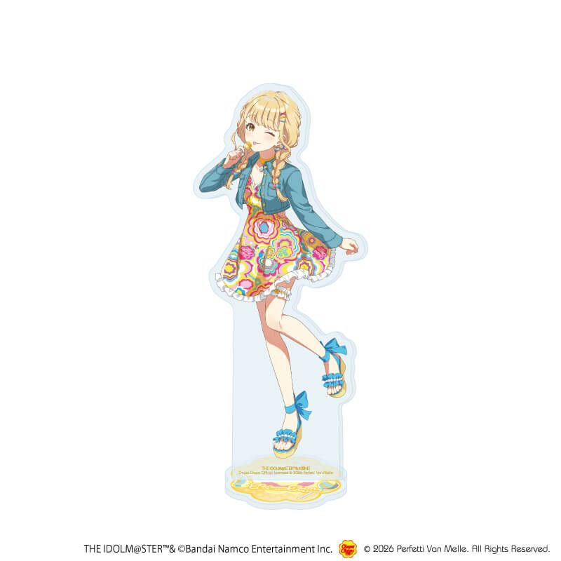 アクリルスタンド「学園アイドルマスター×チュッパチャプス」03/藤田ことね(描き下ろしイラスト)