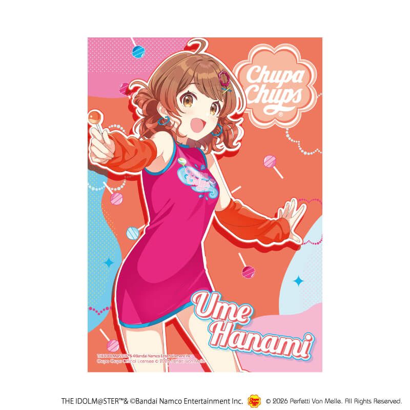 L版ブロマイド3枚セット「学園アイドルマスター×チュッパチャプス」01/トレーディング(26種)(描き下ろしイラスト)