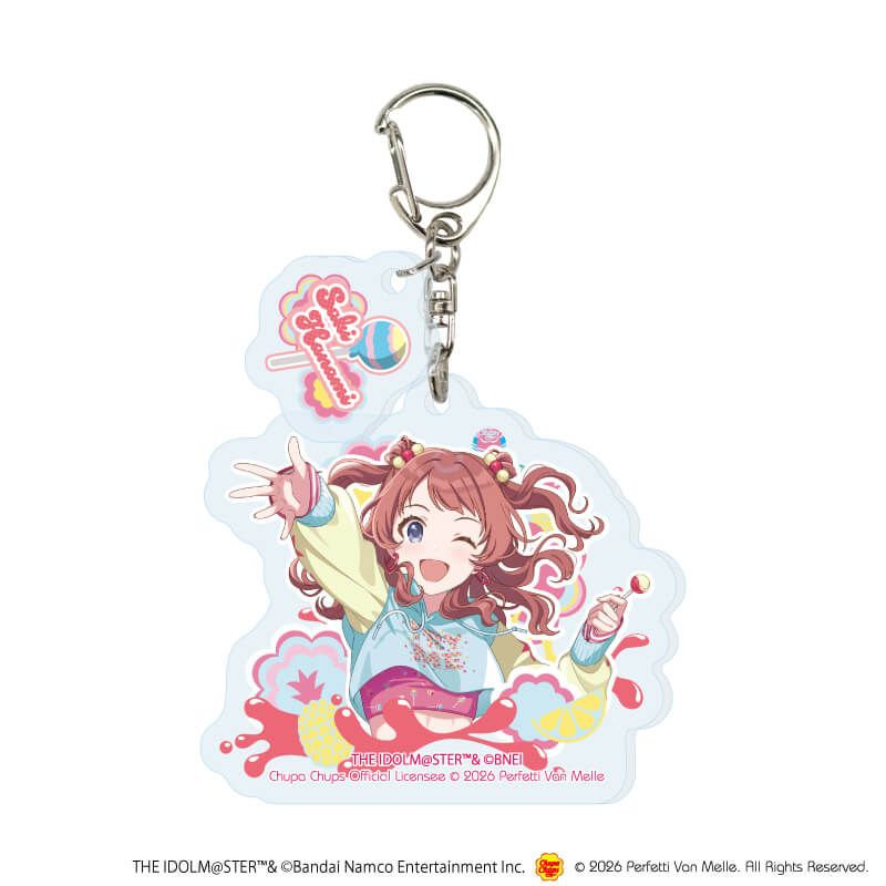 パーツ付きアクリルキーホルダー「学園アイドルマスター×チュッパチャプス」01/コンプリートセット(全13種)(描き下ろしイラスト)