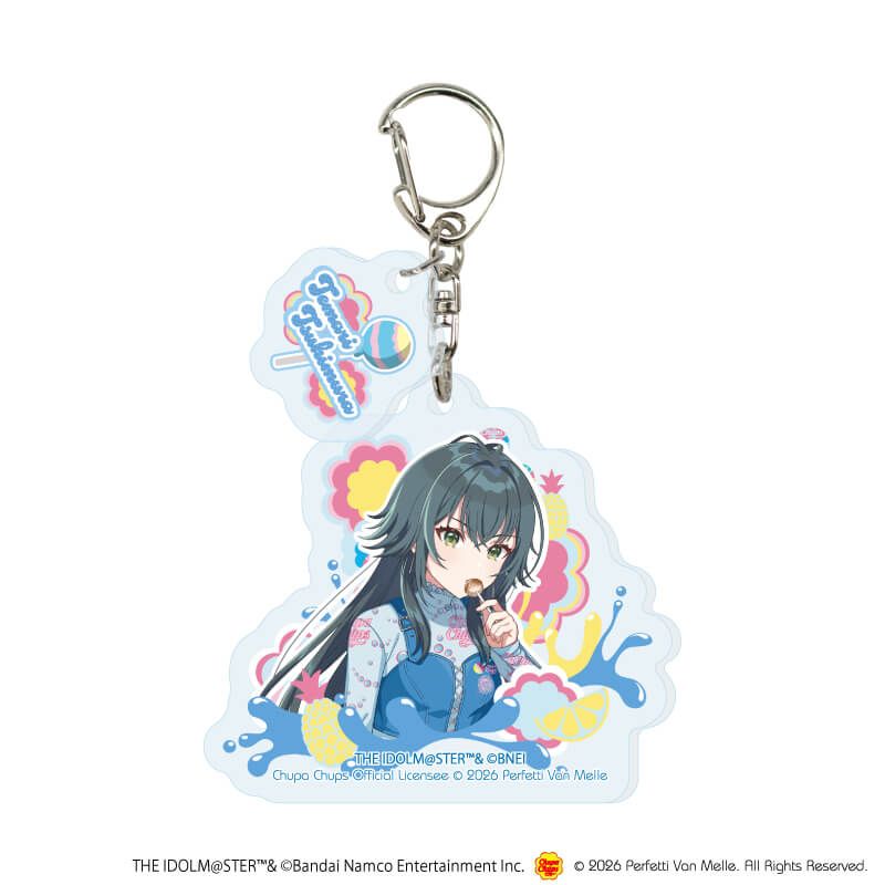 パーツ付きアクリルキーホルダー「学園アイドルマスター×チュッパチャプス」01/コンプリートセット(全13種)(描き下ろしイラスト)