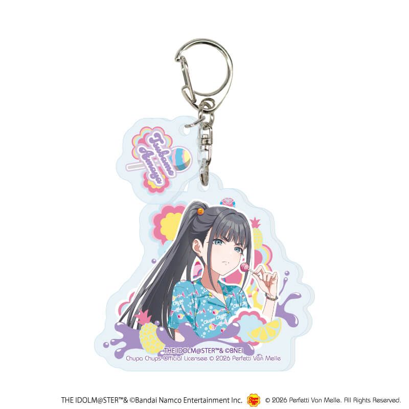 パーツ付きアクリルキーホルダー「学園アイドルマスター×チュッパチャプス」01/コンプリートセット(全13種)(描き下ろしイラスト)