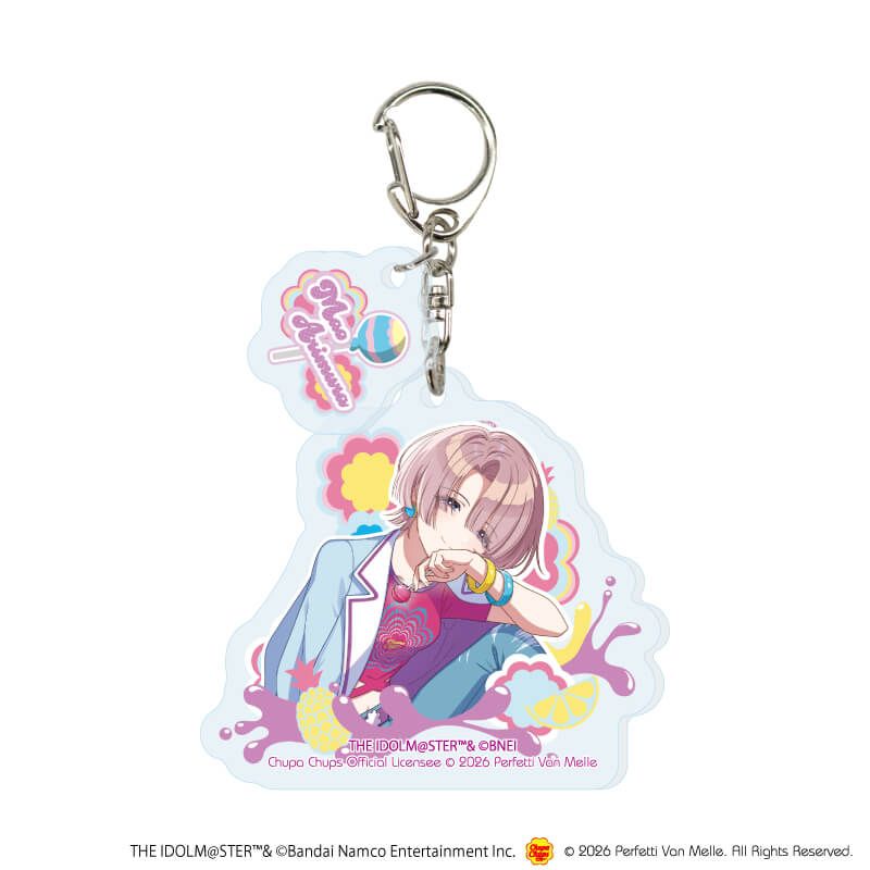 パーツ付きアクリルキーホルダー「学園アイドルマスター×チュッパチャプス」01/コンプリートセット(全13種)(描き下ろしイラスト)