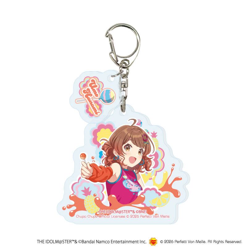 パーツ付きアクリルキーホルダー「学園アイドルマスター×チュッパチャプス」01/コンプリートセット(全13種)(描き下ろしイラスト)