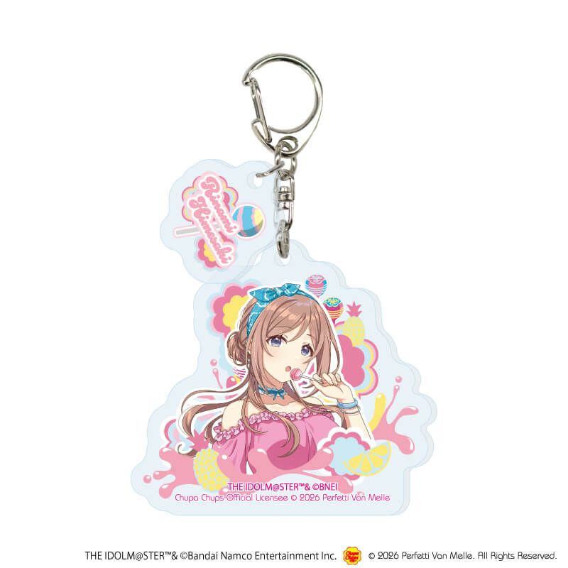 パーツ付きアクリルキーホルダー「学園アイドルマスター×チュッパチャプス」01/コンプリートセット(全13種)(描き下ろしイラスト)