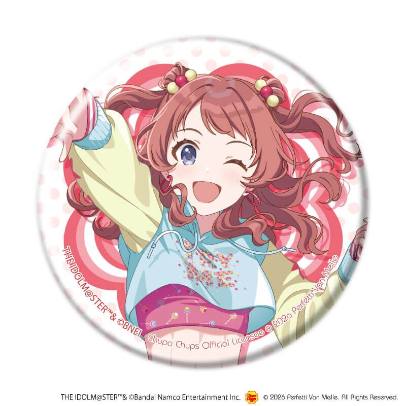 缶バッジ「学園アイドルマスター×チュッパチャプス」01/コンプリートセット(全13種)(描き下ろしイラスト)