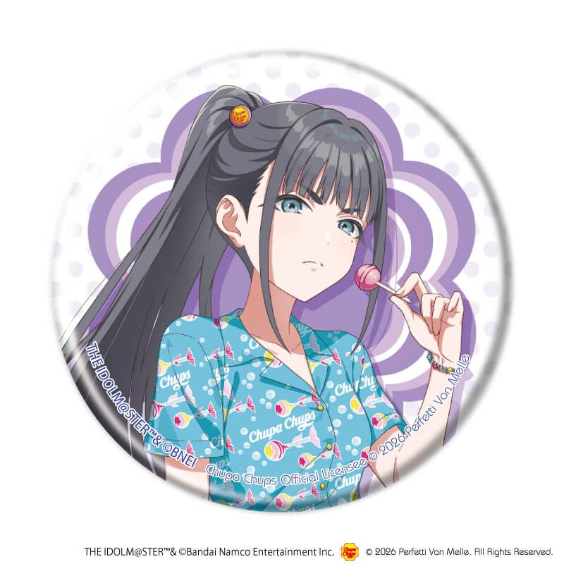缶バッジ「学園アイドルマスター×チュッパチャプス」01/トレーディング(13種)(描き下ろしイラスト)