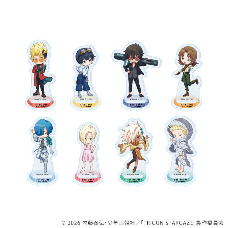 アクリルぷちスタンド「TRIGUN STARGAZE」02/コンプリートセット(全8種)(グラフアート)