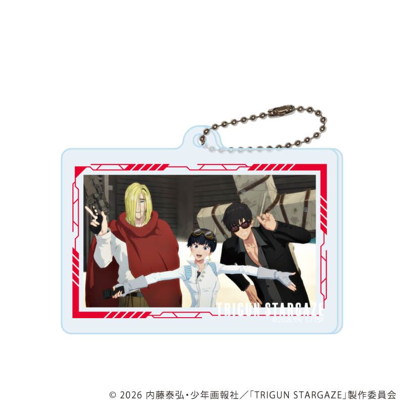 アクリルキーホルダー「TRIGUN STARGAZE」02/コンプリートセット(全6種)(場面写)