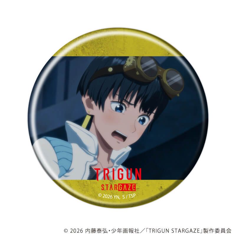 缶バッジ「TRIGUN STARGAZE」03/トレーディング(6種)(場面写)