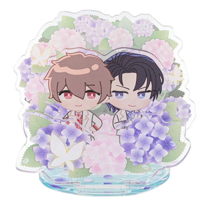 推し活背景ジオラマぷち42/紫陽花(パープル&ピンク)【推し活】