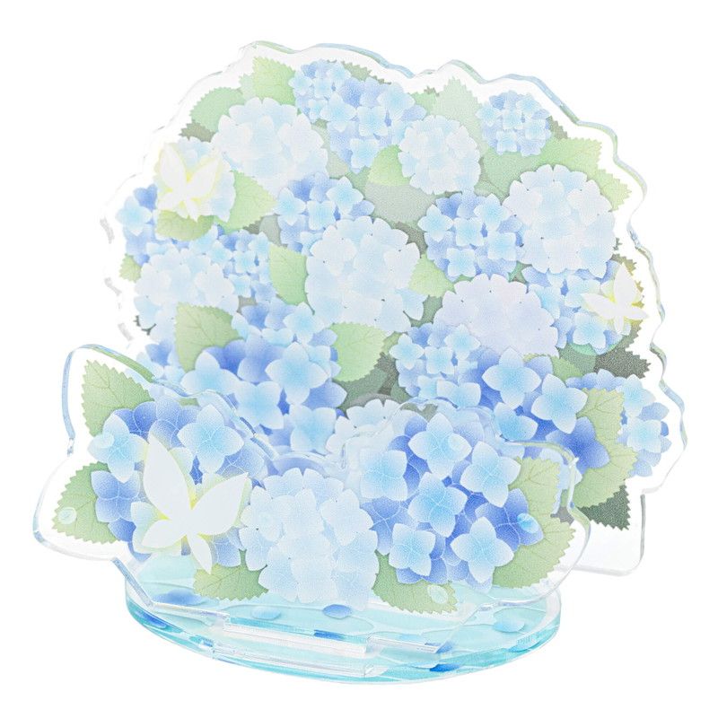 推し活背景ジオラマぷち41/紫陽花(ブルー)【推し活】