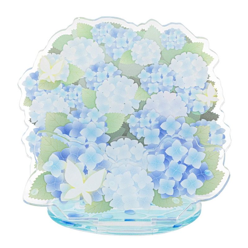 推し活背景ジオラマぷち41/紫陽花(ブルー)【推し活】