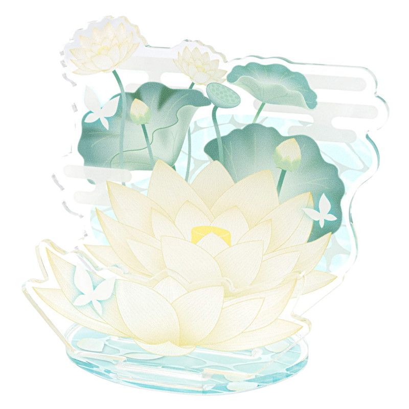 推し活背景ジオラマぷち39/蓮(ホワイト)【推し活】