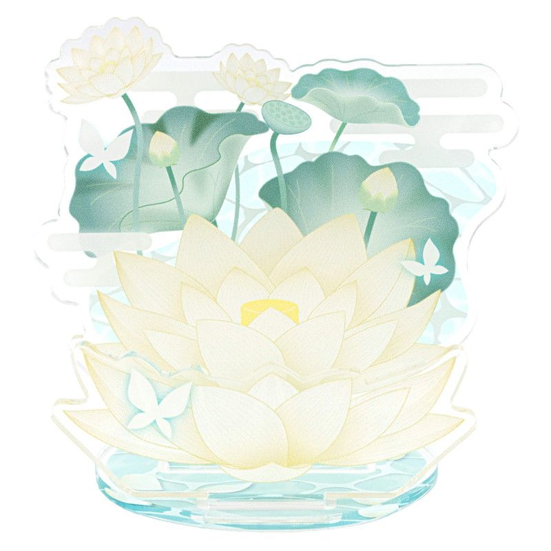 推し活背景ジオラマぷち39/蓮(ホワイト)【推し活】