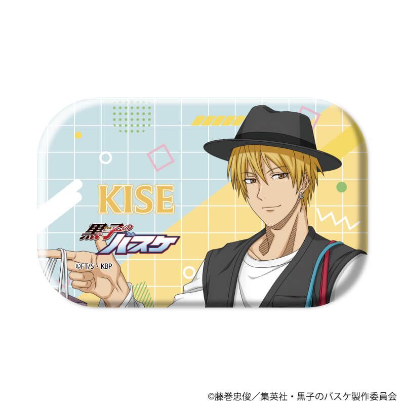 スクエア缶バッジ(横長)「黒子のバスケ」01/ストリートショッピングver. コンプリートセット(全7種)(描き下ろしイラスト)