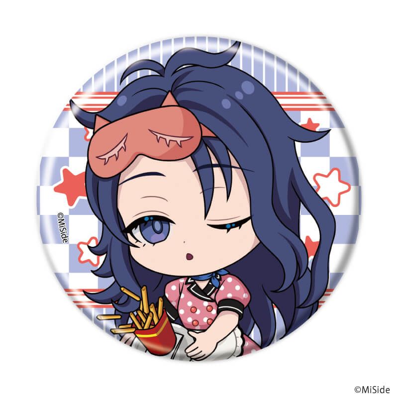 缶バッジ「MiSide : ミサイド」03/ダイナーver. コンプリートセット(全8種)(描き起こしイラスト)