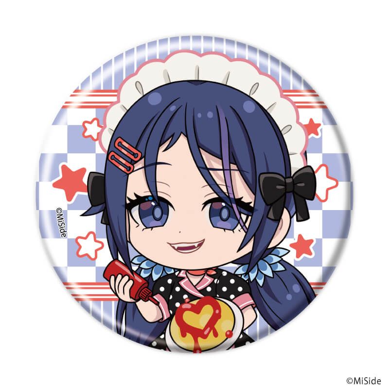 缶バッジ「MiSide : ミサイド」03/ダイナーver. コンプリートセット(全8種)(描き起こしイラスト)