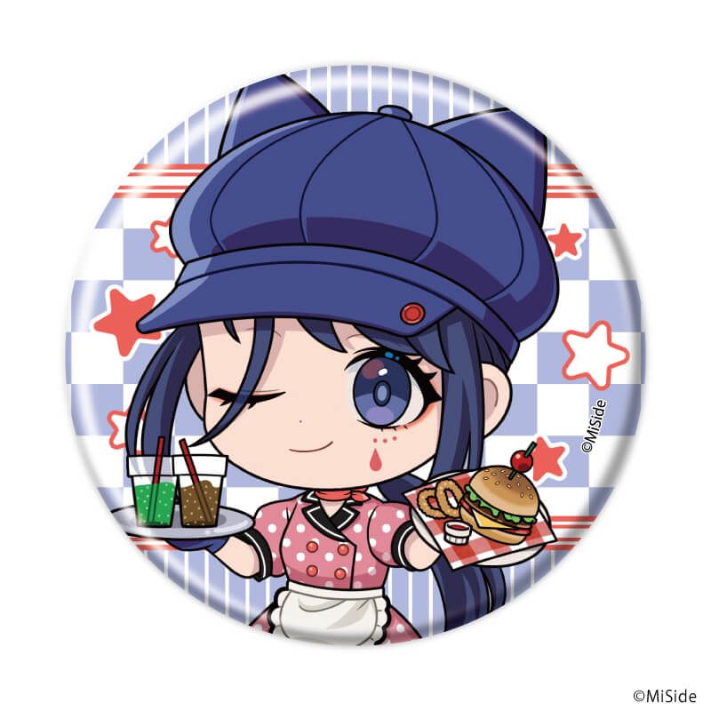 缶バッジ「MiSide : ミサイド」03/ダイナーver. ブラインド(8種)(描き起こしイラスト)