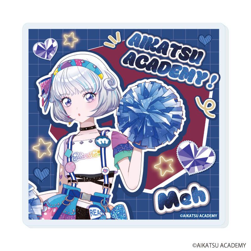 アクリルコースター「アイカツアカデミー！」02/真未夢メエ チアver.(撮り下ろし)