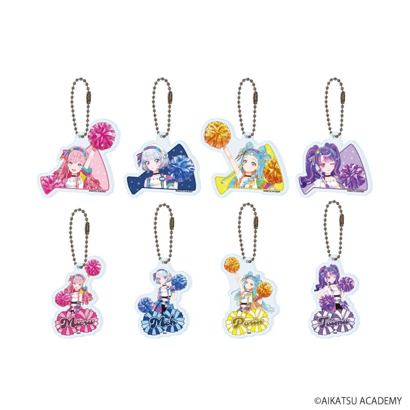 アクリルキーホルダー「アイカツアカデミー！」02/チアver. トレーディング(8種)(撮り下ろし)