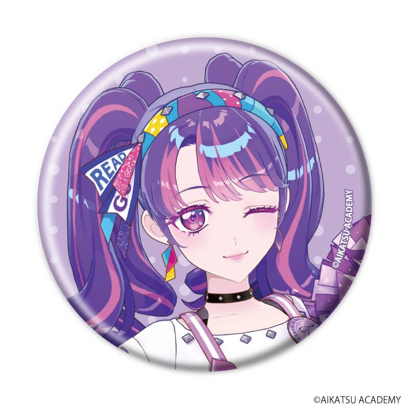 缶バッジ「アイカツアカデミー！」02/チアver. トレーディング(8種)(撮り下ろし)