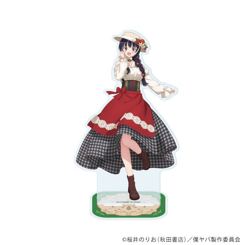デカアクリルスタンド「TVアニメ『僕の心のヤバイやつ』」04/山田杏奈 伝統衣装ver. C(描き下ろしイラスト)