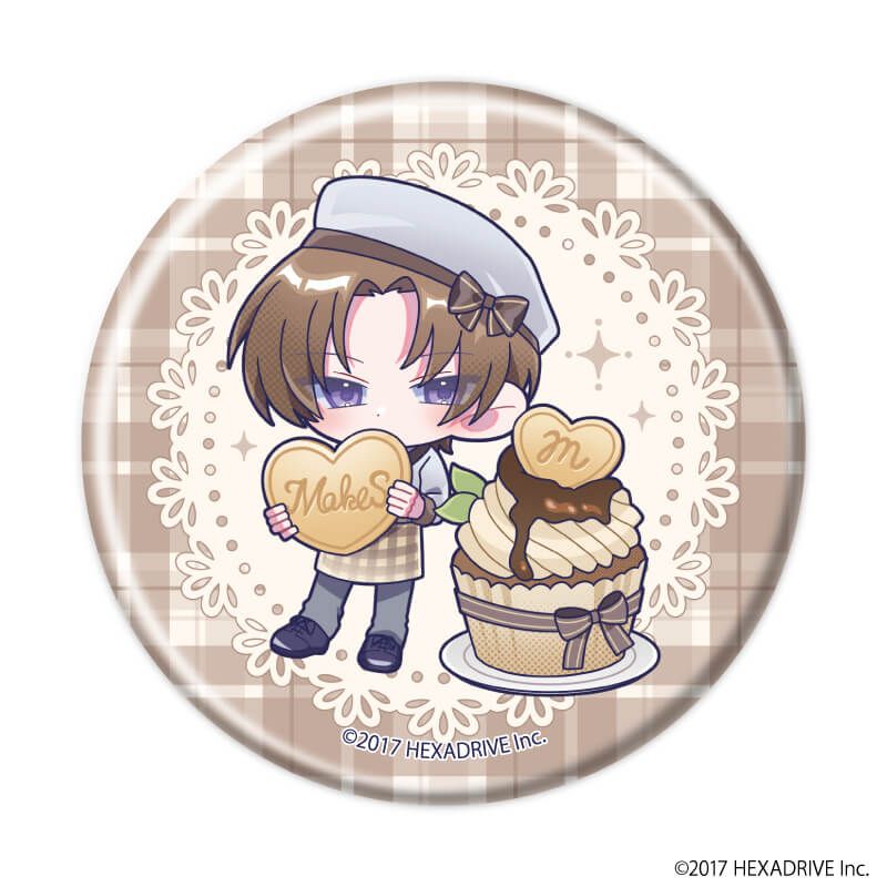 缶バッジ「MakeS -おはよう、私のセイ-」06/スイーツver. ブラインド(8種)(ミニキャライラスト)