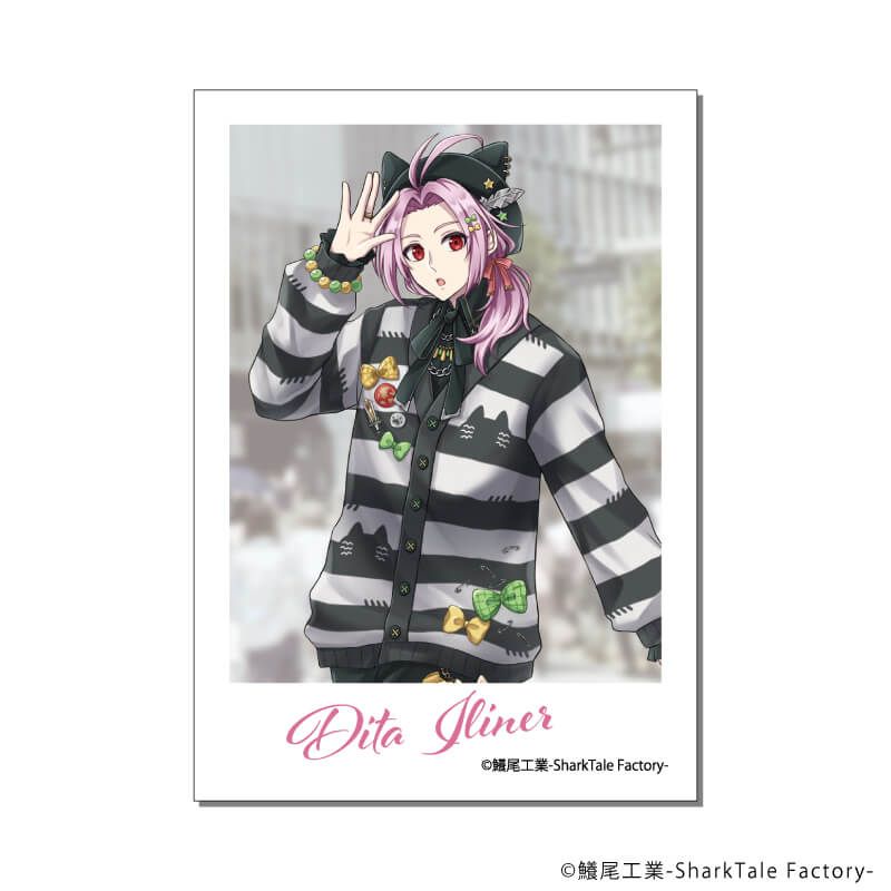 ミニフォト「細胞神曲」01/原宿系ファッションver. ブラインド(6種)(描き起こしイラスト)