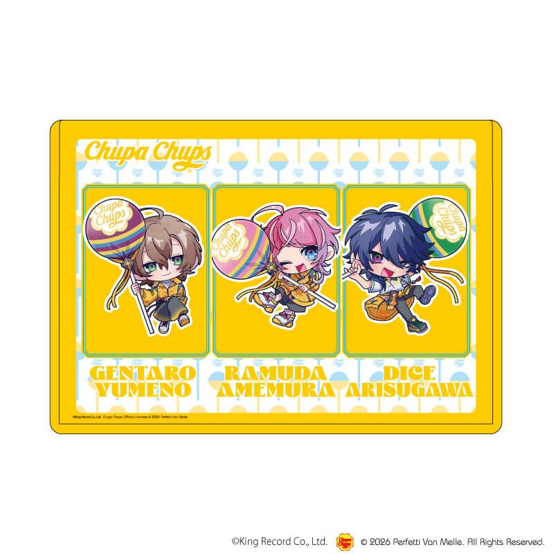 キャラクリアケース「ヒプノシスマイク-Division Rap Battle-×チュッパチャプス」03/Fling Posse(ミニキャライラスト)