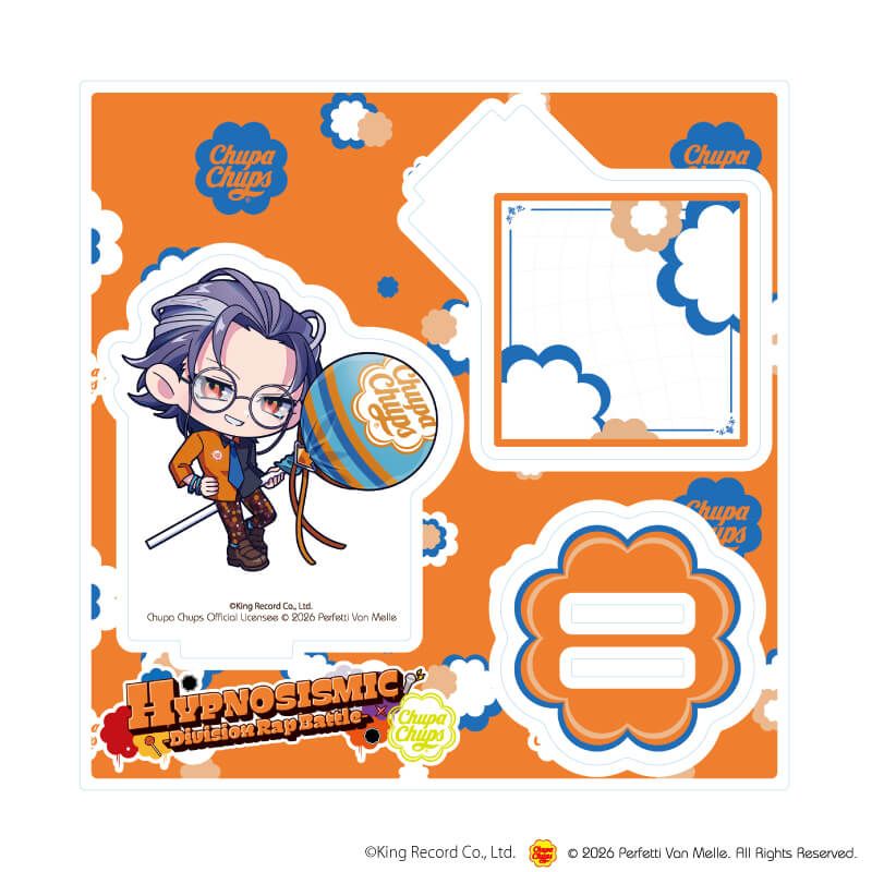 アクリルスタンドプレート「ヒプノシスマイク-Division Rap Battle-×チュッパチャプス」14/躑躅森 盧笙(ミニキャライラスト)