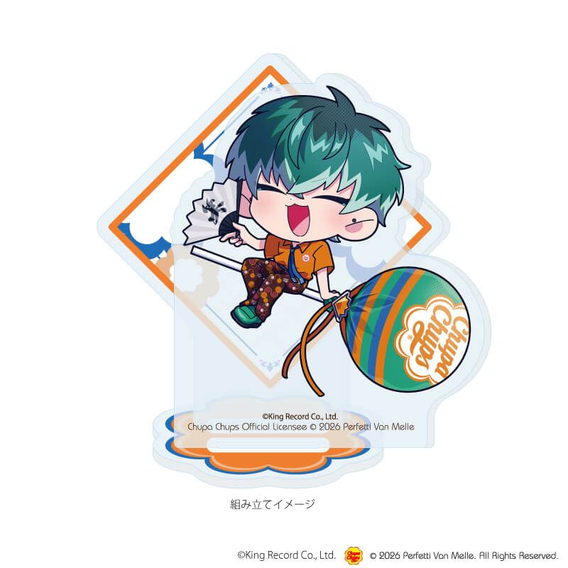 アクリルスタンドプレート「ヒプノシスマイク-Division Rap Battle-×チュッパチャプス」13/白膠木 簓(ミニキャライラスト)