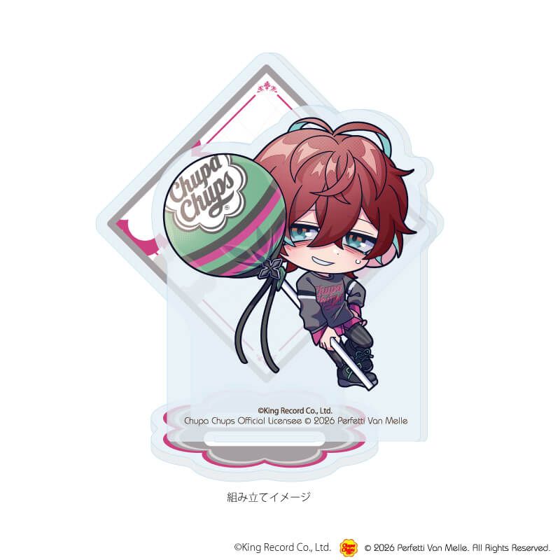 アクリルスタンドプレート「ヒプノシスマイク-Division Rap Battle-×チュッパチャプス」12/観音坂 独歩(ミニキャライラスト)