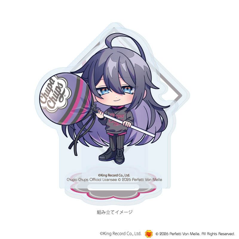 アクリルスタンドプレート「ヒプノシスマイク-Division Rap Battle-×チュッパチャプス」10/神宮寺 寂雷(ミニキャライラスト)