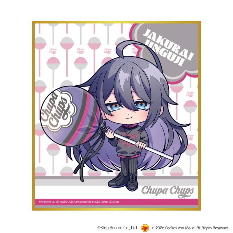 ミニ色紙「ヒプノシスマイク-Division Rap Battle-×チュッパチャプス」02/コンプリートセット(全9種)(ミニキャライラスト)