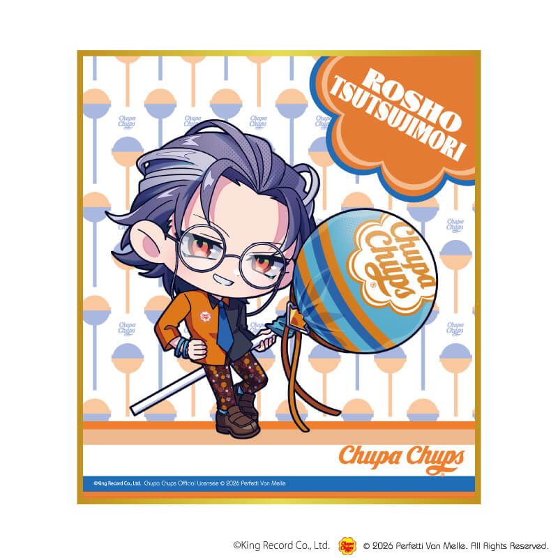 ミニ色紙「ヒプノシスマイク-Division Rap Battle-×チュッパチャプス」02/コンプリートセット(全9種)(ミニキャライラスト)
