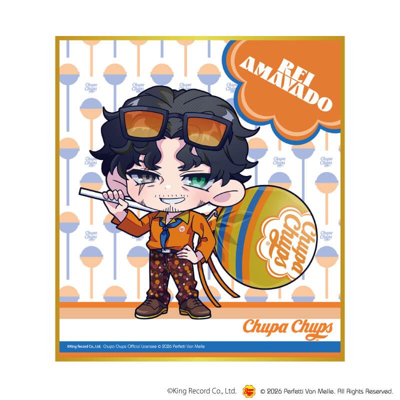 ミニ色紙「ヒプノシスマイク-Division Rap Battle-×チュッパチャプス」02/コンプリートセット(全9種)(ミニキャライラスト)