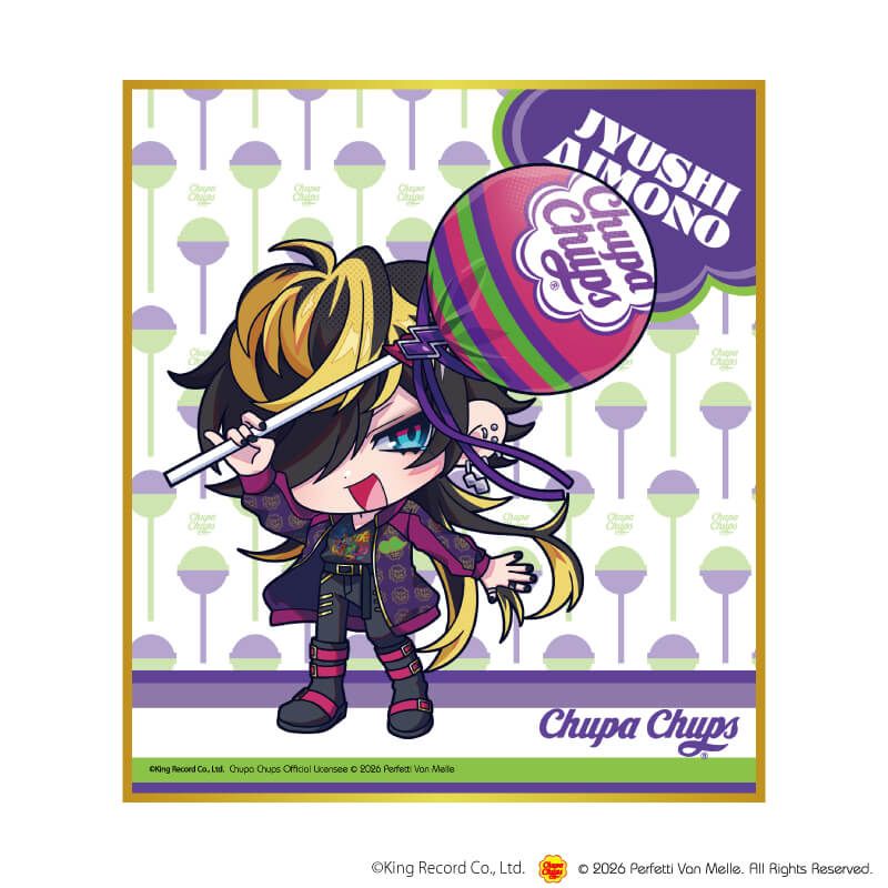 ミニ色紙「ヒプノシスマイク-Division Rap Battle-×チュッパチャプス」02/コンプリートセット(全9種)(ミニキャライラスト)